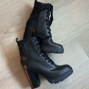 Steve Madden Latch Combat Boots